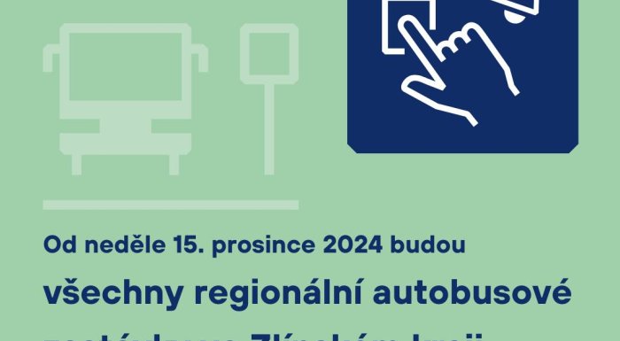 Od 15. prosince 2024 budou všechny zastávky regionální autobusové dopravy ve Zlínském kraji v režimu „na znamení"