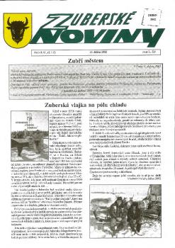 Zuberské noviny 2002 Duben