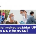 Pečující mohou požádat úřady práce ČR o kód na očkování - informace